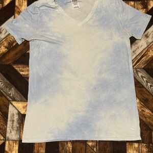 PINK Victoria's Secret Tie-Dye Short Sleeve Tee